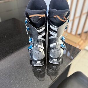Black and Blue Ski Boots